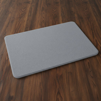 Alfombrilla de baño de piedra diatomea Calma Home, diseño minimalista