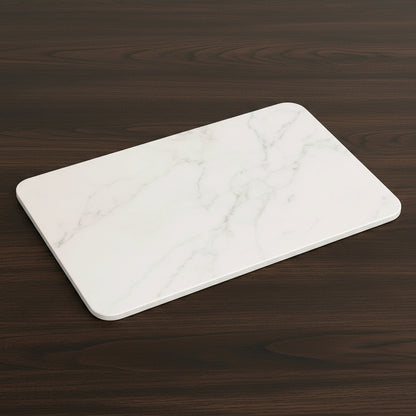 Alfombrilla de baño de piedra diatomea Calma Home, diseño minimalista
