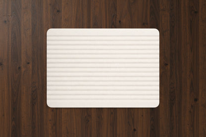 Alfombrilla de baño de piedra diatomea Calma Home, diseño minimalista