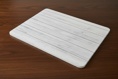 Alfombrilla de baño de piedra diatomea Calma Home, diseño minimalista