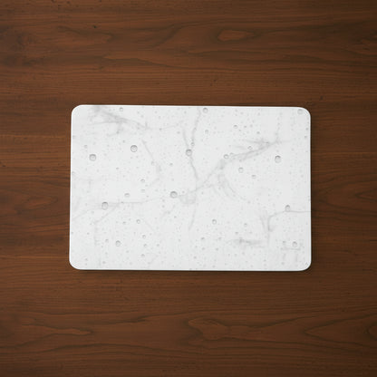 Alfombrilla de baño de piedra diatomea Calma Home, diseño minimalista